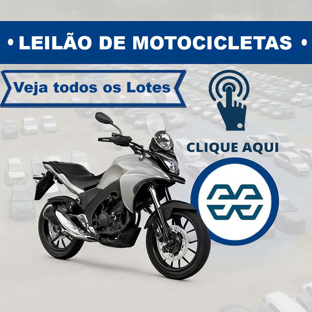 Leilão de Motos / Quarta-Feira 09/07/2025